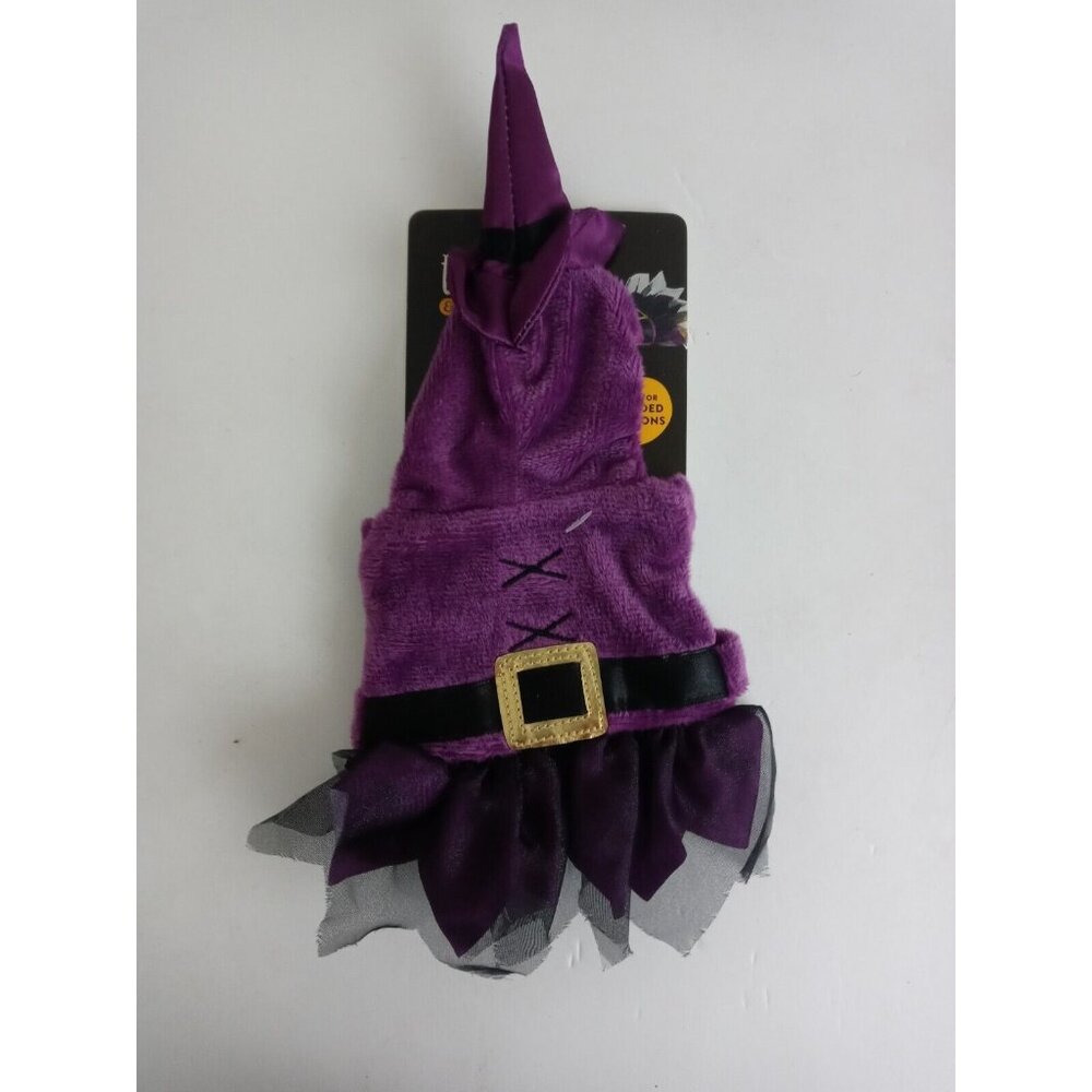 Thrills & Chills Collection Halloween Witch Reptile Costume For Bearded Dragons